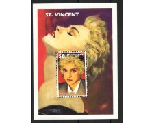 1991 - SAINT-VINCENT - OMAGGIO A MADONNA - FOGLIETTO NUOVO - LOTTO/35989 1991 - SAINT-VINCENT - OMAGGIO A MADONNA - FOGLIETTO NUOVO - LOTTO/35989