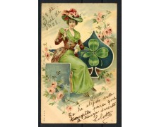 1903 - ARGENTINA  - LOTTO/39683 - CARTOLINA AUGURALE - VIAGGIATA