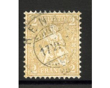 1881 - SVIZZERA - LOTTO/40623 - 2 CENT.  BISTRO - USATO