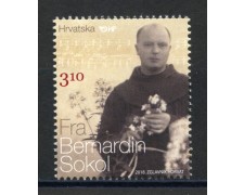 2018 - CROAZIA - PADRE BERNARDIN SOKOL - NUOVO - LOTTO/33312