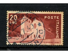 1949 - REPUBBLICA - LOTTO/48228 - 20 LIRE ELEZIONI DI TRIESTE VARIETA' USATO