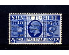 1935 - GRAN BRETAGNA - 2,5d. GIUBILEO DI GIORGIO V° - USATO - LOTTO/32093