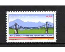 2003 - AUSTRIA - LOTTO/41964 - PONTE OBERNDORF - NUOVO