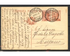 1923 - REGNO - LOTTO/40433 - CARTOLINA POSTALE DA 30 CENT. CON AFFRANCATURA AGGIUNTA PER LA SVIZZERA 1923 - REGNO - LOTTO/40433 - CARTOLINA POSTALE DA 30 CENT. CON AFFRANCATURA AGGIUNTA PER LA SVIZZERA