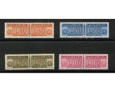 1955 - REPUBBLICA - LOTTO/40867 - PACCHI IN CONCESSIONE 4v. - NUOVI 1955 - REPUBBLICA - LOTTO/40867 - PACCHI IN CONCESSIONE 4v. - NUOVI
