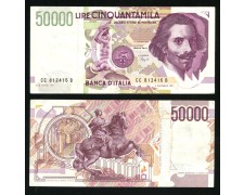 1992 - REPUBBLICA - LOTTO/41077 - 50.000 LIRE BERNINI