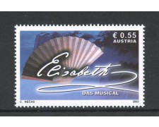 2003 - AUSTRIA - LOTTO/41981 - MUSICAL ELISABETH - NUOVO