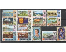 1969 - JERSEY - LOTTO/40878 - POSTA ORDINARIA 15v. - NUOVI
