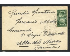 1947 - REGNO - LOTTO/40448 - BUSTA DA BOVISIO A FIUME 1947 - REGNO - LOTTO/40448 - BUSTA DA BOVISIO A FIUME