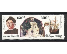 1992 - POLONIA - LOTTO/41092 - EUROPA 2v. - NUOVI