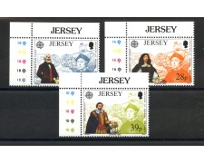 1992 - JERSEY - LOTTO/41100 - EUROPA 4v. - NUOVI