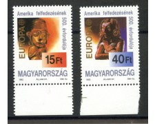1992 - UNGHERIA - LOTTO/41101 - EUROPA 2v. - NUOVI