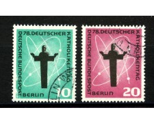 1958 - GERMANIA BERLINO - LOTTO/39935 - CHIESA CATTOLICA 2v. - USATI