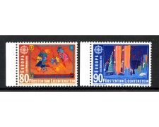 1992 - LIECHTENSTEIN - LOTTO/41102 - EUROPA 2v. - NUOVI