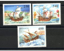 1992 - MONACO - LOTTO/41104 - EUROPA 3v. - NUOVI