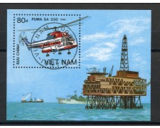 1988 - VIETNAM SUD - ELICOTTERI - FOGLIETTO USATO - LOTTO/26046