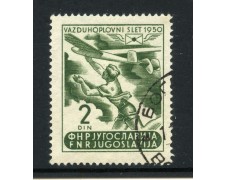 1950 - JUGOSLAVIA - LOTTO/42472 - POSTA AEREA  2d. SETTIMANA AEREA - USATO