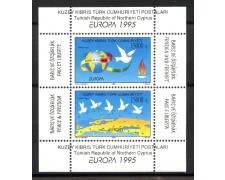 1995 - CIPRO TURCO - LOTTO/41111 - EUROPA FOGLIETTO NUOVO