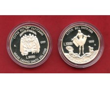 1999 - VATICANO - LOTTO/M48607 - SERIE DI 2 MONETE COMMEMORATIVE ANNO SANTO