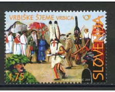 2008 - SLOVENIA - FOLCLORE CARNEVALE - NUOVO - LOTTO/34371