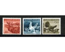 1946 - LIECHTENSTEIN - LOTTO/40913 - FAUNA 3v. - NUOVI 1946 - LIECHTENSTEIN - LOTTO/40913 - FAUNA 3v. - NUOVI