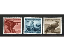 1946 - LIECHTENSTEIN - LOTTO/40914 - FAUNA 3v. - NUOVI 1946 - LIECHTENSTEIN - LOTTO/40914 - FAUNA 3v. - NUOVI