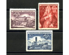 1949 - LIECHTENSTEIN - LOTTO/40919 - ANNESSIONE DELLO SCHELLENBERG 3v. - NUOVI 1949 - LIECHTENSTEIN - LOTTO/40919 - ANNESSIONE DELLO SCHELLENBERG 3v. - NUOVI