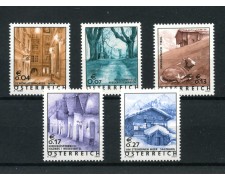 2003 - AUSTRIA - LOTTO/41959 - VACANZE  IN AUSTRIA 5v. - NUOVI