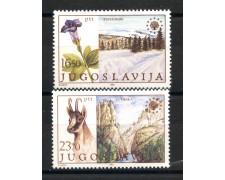 1983 - JUGOSLAVIA - LOTTO/38299  - PROTEZIONE AMBIENTE  2v. - NUOVI