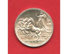 1917 - REGNO - LOTTO/M40748 - 1 LIRA QUADRIGA BRIOSA - ARGENTO