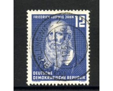 1952 - GERMANIA DDR - LUDWIG JAHN - USATO - LOTTO/36081 1952 - GERMANIA DDR - LUDWIG JAHN - USATO - LOTTO/36081