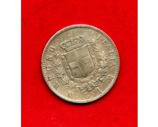 1863 - REGNO - LOTTO/M40754 - 1 LIRA  ARGENTO ZECCA DI MILANO