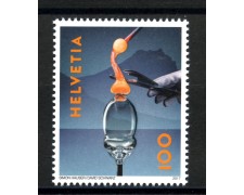 2017 - SVIZZERA - LOTTO/38037 - VETRERIE HERGISWIL - NUOVO