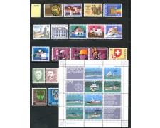 1978 - SVIZZERA - LOTTO/39455 - ANNATA COMPLETA 22v. + BF - NUOVI
