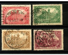 1920 - GERMANIA REICH - ALTI VALORI DEUTSCHES REICH 4v. - USATI - LOTTO/37502 1920 - GERMANIA REICH - ALTI VALORI DEUTSCHES REICH 4v. - USATI - LOTTO/37502