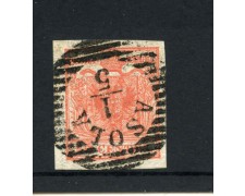 1852 - LOMBARDO VENETO - LOTTO/48310 - 15 CENT. ROSSO USATO ASOLA 1852 - LOMBARDO VENETO - LOTTO/48310 - 15 CENT. ROSSO USATO ASOLA
