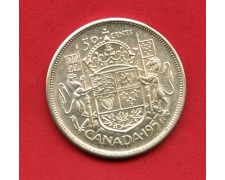 1957 - CANADA - LOTTO/M39844 - 50 CENT. ARGENTO  R. ELISABETTA