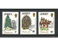 1981 - JERSEY - NATALE  TRADIZIONI 3v. - NUOVI - LOTTO/32504