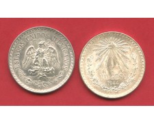 1944 - MESSICO - LOTTO/M39846 - 1 PESO ARGENTO
