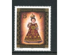 2001 - AUSTRIA - LOTTO/41910 - NATALE - NUOVO
