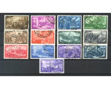 1948 - REPUBBLICA - LOTTO/40393 - RISORGIMENTO 13 v.  SERIE COMPLETA - USATI