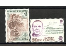1985 - ANDORRA SPAGNOLA - LOTTO/41398 - EUROPA 2v. - NUOVI 1985 - ANDORRA SPAGNOLA - LOTTO/41398 - EUROPA 2v. - NUOVI