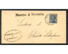 1924 - REGNO - LOTTO/38067 - BUSTA DA BISACQUINO A CHIUSA SCLAFANI -