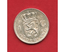 1964 - OLANDA - LOTTO/M39186 - GULDEN ARGENTO REGINA GIULIANA