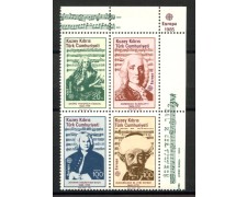 1985 - CIPRO TURCO - LOTTO/41401 - EUROPA 4v. - NUOVI