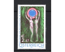 2002 - AUSTRIA - LOTTO/41925 - AUSTRIACI ALL'ESTERO - NUOVO