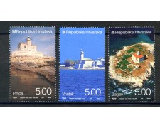 2008 - CROAZIA - FARI  3v. - NUOVI - LOTTO/33068
