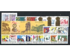 1984 - VATICANO - LOTTO/43013 - ANNATA COMPLETA 23v. NUOVI 1984 - VATICANO - LOTTO/43013 - ANNATA COMPLETA 23v. NUOVI