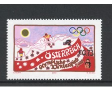 2002 - AUSTRIA - LOTTO/41930 - OLIMPIADI INVERNALI - NUOVO
