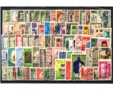 MAROCCO - LOTTO/43594 - COLLEZIONE DI 80 FRANCOBOLLI USATI DIFFERENTI